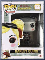 Harley Quinn (Black / White) from Heroes - DC Comics Bombshells Pop! manufactured by Funko [Front]