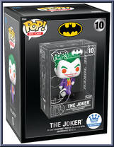 Joker (Silver Metallic) from Heroes - Die-Cast Pop! manufactured by Funko [Front]