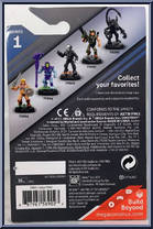 Captain Picard (Star Trek) from Heroes - Series 1 manufactured by Mega Brands [Back]