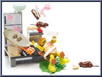 Mikey Kitchen Chaos from Heroes - Playsets manufactured by Mega Brands [Loose]
