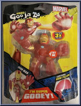 Iron Man from Heroes of Goo Jit Zu - Hero Pack manufactured by Character Options [Front]