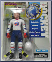 Jeremy Roenick (USA) from Heroes of the Ice - Teams of the World manufactured by PrimeTime Industries [Front]