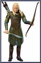 Legolas Greenleaf from Hobbit - An Unexpected Journey - 6" Scale manufactured by Bridge Direct [Loose]