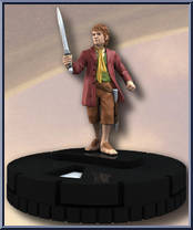 Bilbo Baggins from Hobbit - An Unexpected Journey - HeroClix - Basic Series manufactured by WizKids [Loose]