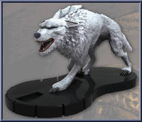Great Warg from Hobbit - An Unexpected Journey - HeroClix - Basic Series manufactured by WizKids [Loose]