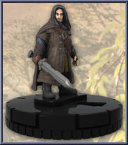 Kili the Dwarf from Hobbit - An Unexpected Journey - HeroClix - Basic Series manufactured by WizKids [Loose]
