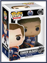 Connor McDavid (Blue Jersey) (Oilers) from Hockey - Pop! Vinyl Figures manufactured by Funko [Front]