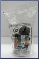 Eric Lindros from Hockey Headliners - Burger King Flyers manufactured by Corinthian [Back]