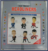 Hat Trick from Hockey Headliners - 1998 Season manufactured by Corinthian [Back]
