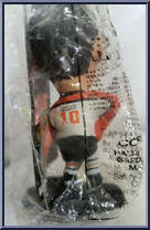 John LeClair from Hockey Headliners - Burger King Flyers manufactured by Corinthian [Back]