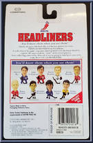 Martin Brodeur from Hockey Headliners - 1996 Season manufactured by Corinthian [Back]