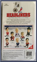NHL Superstars from Hockey Headliners - 1997 Season manufactured by Corinthian [Back]