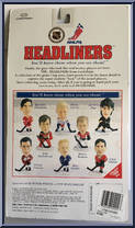 Top NHL Goalies from Hockey Headliners - 1997 Season manufactured by Corinthian [Back]