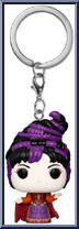 Mary Sanderson from Hocus Pocus - Hocus Pocus 2 Pop! Keychains manufactured by Funko [Loose]