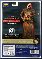 Leatherface (Netflix Variant) from Horror - Texas Chainsaw Massacre manufactured by Mego 2018 [Back]