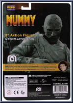 Mummy (Tan Bandages) from Horror - Universal Monsters manufactured by Mego 2018 [Back]