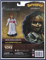 Annabelle (Conjuring) from Horror - Bendyfigs manufactured by Noble Toys [Back]