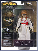 Annabelle (Conjuring) from Horror - Bendyfigs manufactured by Noble Toys [Front]
