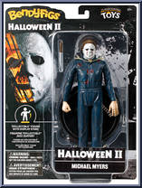 Michael Meyers (Halloween) from Horror - Bendyfigs manufactured by Noble Toys [Front]