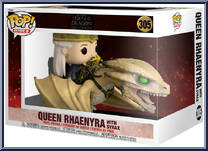 Queen Rhaenyra with Syrax from House of the Dragon - Pop! Rides manufactured by Funko [Front]