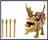 Meatlug (Spike Blast) from How to Train Your Dragon 2 - Power Dragons manufactured by Spinmaster [Loose]