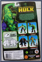 Hulk (Joe Fixit) from Hulk Classics - Series 1 manufactured by Toy Biz [Back]