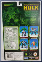 Hulk (War) from Hulk Classics - Series 2 manufactured by Toy Biz [Back]