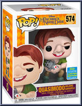 Quasimodo (Holding Gargoyle) from Hunchback of Notre Dame - Pop! Vinyl Figures manufactured by Funko [Front]