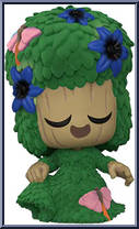 Fancy Groot (Flocked) from I Am Groot - Mystery Minis manufactured by Funko [Loose]