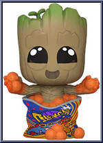 Groot with Cheese Puffs from I Am Groot - Mystery Minis manufactured by Funko [Loose]