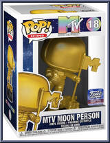 MTV Moon Person (Gold) from Icons - Pop! Vinyl Figures manufactured by Funko [Front]