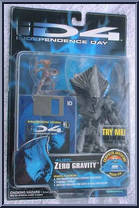 Alien Zero Gravity from ID4 - Independence Day - Basic Series manufactured by Trendmasters [Front]