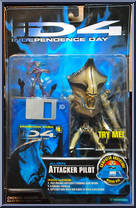 Alien Attacker Pilot from ID4 - Independence Day - Basic Series manufactured by Trendmasters [Front]
