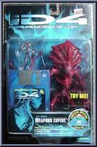 Alien Weapons Expert from ID4 - Independence Day - Basic Series manufactured by Trendmasters [Front]