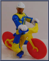 Cyclist from Imaginext - Blind Bags - Series 12 manufactured by Fisher-Price [Loose]