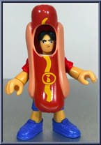 Hot Dog Kid from Imaginext - Blind Bags - Series 10 manufactured by Fisher-Price [Loose]