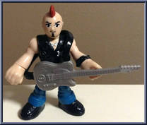Punk Rocker Action Figure