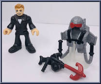 Secret Agent Man from Imaginext - Blind Bags - Series  1 manufactured by Fisher-Price [Loose]