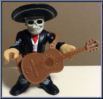 Skeleton Mariachi from Imaginext - Blind Bags - Series  7 manufactured by Fisher-Price [Loose]