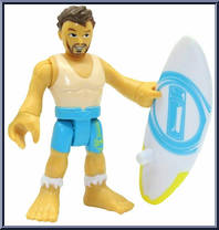 Surfer Dude from Imaginext - Blind Bags - Series 12 manufactured by Fisher-Price [Loose]