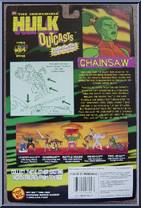 Chainsaw from Incredible Hulk - Outcasts manufactured by Toy Biz [Back]
