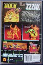 Zzzax from Incredible Hulk - Smash and Crash manufactured by Toy Biz [Back]