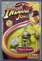 Russian Soldier from Indiana Jones - Kingdom of the Crystal Skull - Basic Series manufactured by Hasbro [Front]