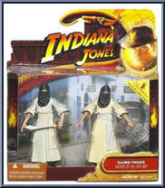 Cairo Thugs from Indiana Jones - Raiders of the Lost Ark - Deluxe Figures manufactured by Hasbro [Front]