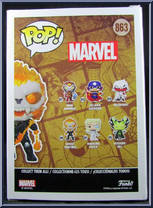 Ghost Panther (Glows in the Dark) from Infinity Warps - Infinity Warps Pop! manufactured by Funko [Back]