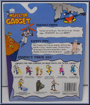 Inspector Gadget (Copter) from Inspector Gadget - Basic Series manufactured by Tiger Toys [Back]