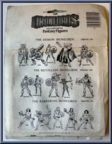 Reptillions from Iron Lords - Basic Series manufactured by Midge Toy [Back]
