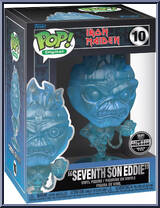 Seventh Son Eddie (NFT Release) from Iron Maiden - Pop! Digital manufactured by Funko [Front]