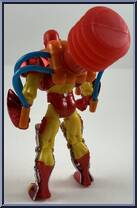 Iron Man (Inferno Armor) from Iron Man - Series 4 manufactured by Toy Biz [Loose]