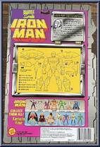Iron Man (Arctic Armor) from Iron Man - Series 3 manufactured by Toy Biz [Back]